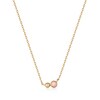 Thumbnail Image 1 of Ania Haie 14ct Gold Plated Sterling Silver Rose Quartz Orb Necklace