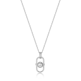 Ania Haie Orb Sterling Silver Pendant Necklace