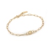 Thumbnail Image 1 of Ania Haie Orb Yellow Gold Tone Chunky Bracelet
