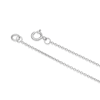 Thumbnail Image 3 of Sterling Silver Cubic Zirconia Moon & Star Necklace