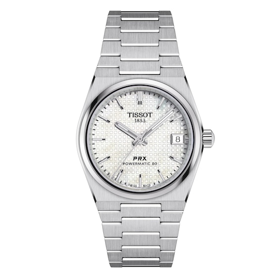 Tissot PRX 35mm Ladies Mother Of Pearl Dial and Bracelet Watch