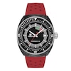 Thumbnail Image 1 of Tissot Sideral S Men's Black Dial Red Rubber Strap Watch