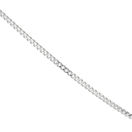 Sterling Silver 16" Dainty Curb Chain
