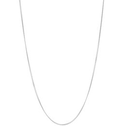 Sterling Silver 18" Dainty Curb Chain
