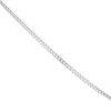 Thumbnail Image 2 of Sterling Silver 18" Dainty Curb Chain