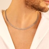 Thumbnail Image 4 of Sterling Silver 18" Dainty Curb Chain