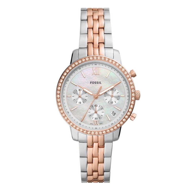 Main Image 1 of Fossil Neutra Chronograph Two Tone Bracelet Watch