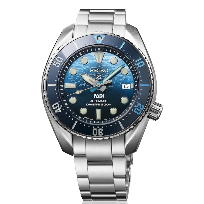 Seiko Men's Deep Blue Prospex Special Edition Bracelet Watch