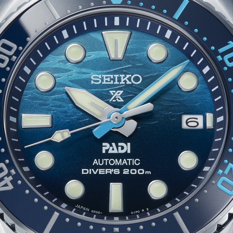 Seiko Men's Deep Blue Prospex Special Edition Bracelet Watch
