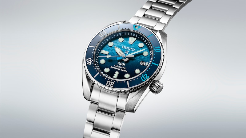 Main Image 3 of Seiko Men's Deep Blue Prospex Special Edition Bracelet Watch