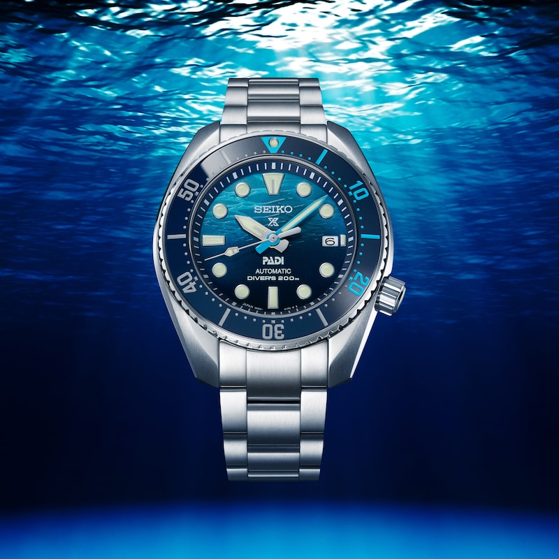 Main Image 5 of Seiko Men's Deep Blue Prospex Special Edition Bracelet Watch