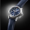 Thumbnail Image 1 of Seiko Prospex Alpinist Men's Blue Dial Blue Leather Strap Watch
