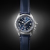 Thumbnail Image 2 of Seiko Prospex Alpinist Men's Blue Dial Blue Leather Strap Watch