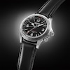 Thumbnail Image 2 of Seiko Prospex Alpinist Men's Black Dial Black Leather Strap Watch