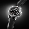 Thumbnail Image 1 of Seiko Prospex Alpinist Men's Black Dial Black Leather Strap Watch