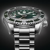 Thumbnail Image 3 of Seiko Prospex Marine Green GMT Stainless Steel Bracelet Watch