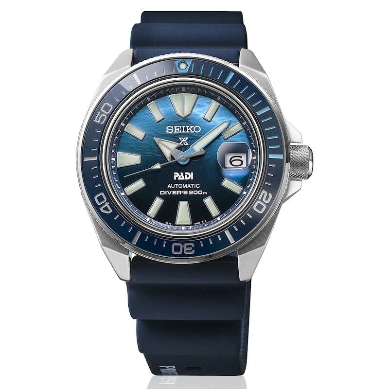 Main Image 1 of Seiko Prospex Men's Blue Silicone Strap Watch