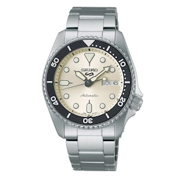 Seiko 5 Sports SKX ‘Midi’ Mono Stainless Steel Watch