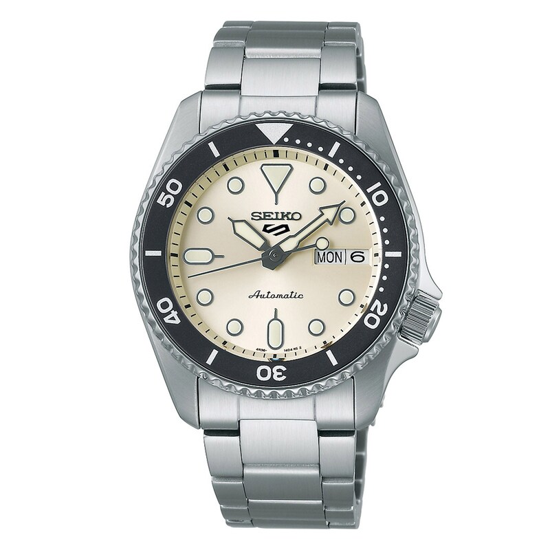 Main Image 1 of Seiko 5 Sports SKX ‘Midi’ Mono Stainless Steel Watch