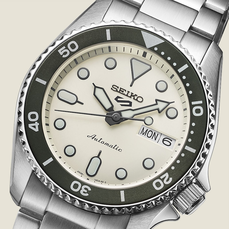 Main Image 4 of Seiko 5 Sports SKX ‘Midi’ Mono Stainless Steel Watch