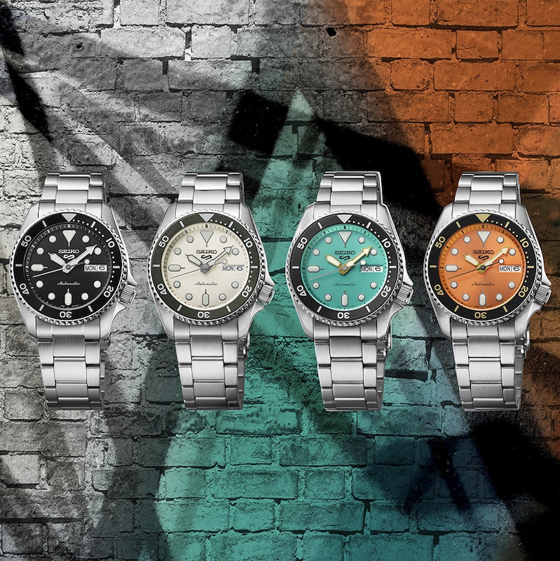 Main Image 5 of Seiko 5 Sports SKX ‘Midi’ Mono Stainless Steel Watch