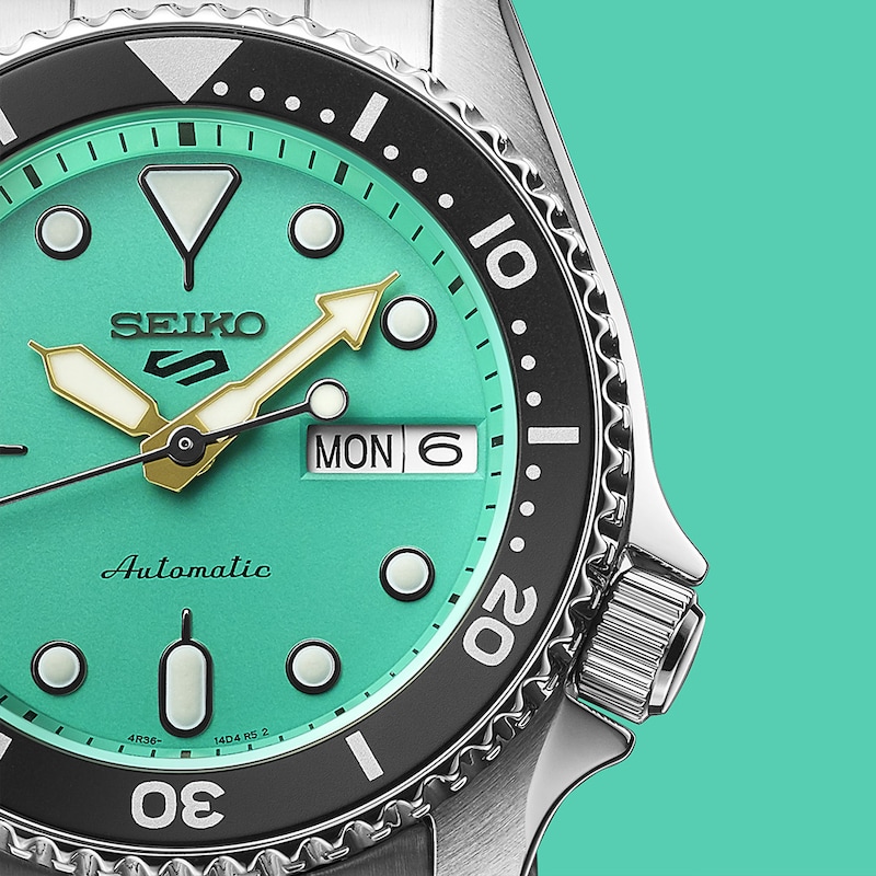 Main Image 4 of Seiko 5 Sports SKX ‘Midi’ Mono Stainless Steel Watch