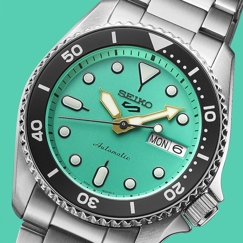 Main Image 5 of Seiko 5 Sports SKX ‘Midi’ Mono Stainless Steel Watch