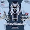 Thumbnail Image 6 of Seiko 5 Sports Honda Super Club Limited Edition Men's Blue Stripe Nylon Strap Watch