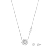 Thumbnail Image 0 of Michael Kors Brilliance Silver Cubic Zirconia Jewellery Set
