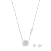 Thumbnail Image 1 of Michael Kors Brilliance Sterling Silver Cubic Zirconia Jewellery Set