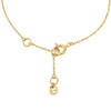 Thumbnail Image 2 of Michael Kors Statement Link Gold Plated Sterling Silver MK Bracelet.