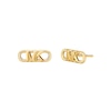 Thumbnail Image 1 of Michael Kors Statement Link Gold Tone Sterling Silver Stud Earrings