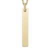 Thumbnail Image 2 of Fossil Drew Men's Gold Tone Stainless Steel Chain Necklace