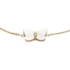 Thumbnail Image 2 of Fossil Radiant Wing Mother of Pearl Butterfly Chain Bracelet