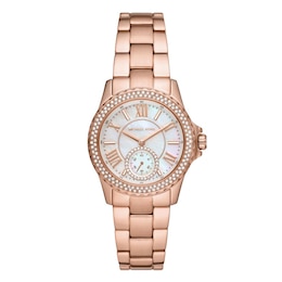 Michael Kors Everest Women's Rose Gold Tone Bracelet Watch