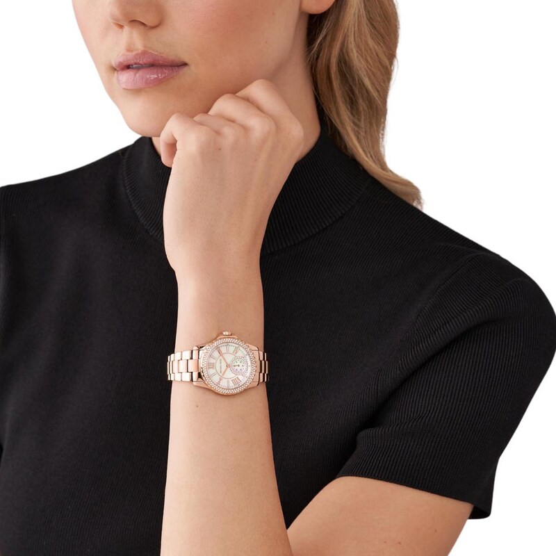 Main Image 4 of Michael Kors Everest Ladies' Rose Gold Tone Bracelet Watch