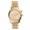 Thumbnail Image 1 of Michael Kors Lexington Ladies' Gold Tone Bracelet Watch