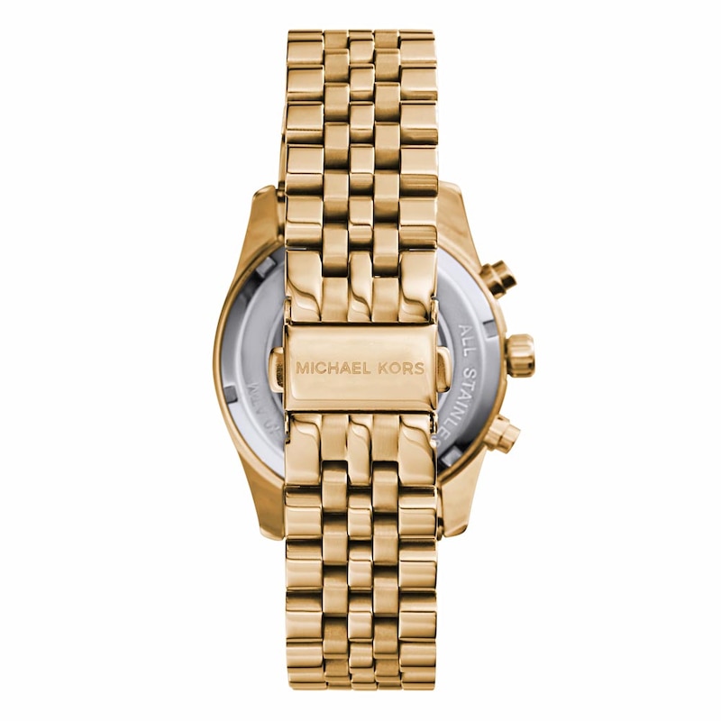 Michael Kors Lexington Ladies' Gold Tone Bracelet Watch