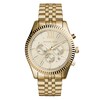 Thumbnail Image 1 of Michael Kors Lexington Men's Gold Tone Bracelet Watch