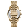 Thumbnail Image 2 of Michael Kors Lexington Men's Gold Tone Bracelet Watch