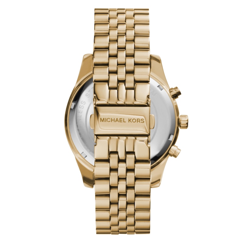 Main Image 2 of Michael Kors Lexington Men's Gold Tone Bracelet Watch