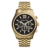 Thumbnail Image 1 of Michael Kors Lexington Men's Gold Tone Bracelet Watch