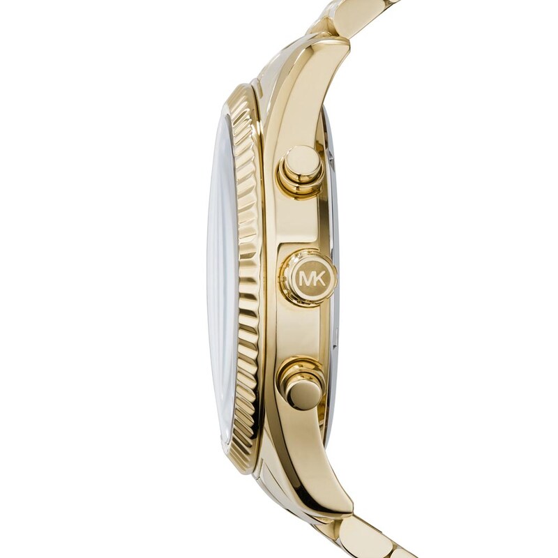 Main Image 3 of Michael Kors Lexington Men's Gold Tone Bracelet Watch