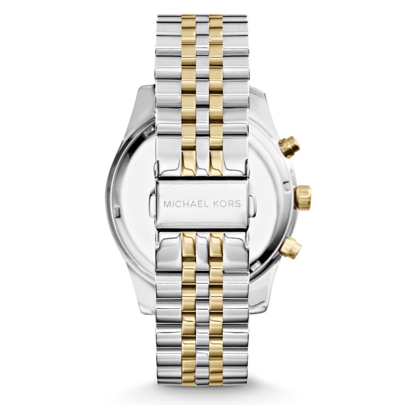 Michael Kors Lexington Men's Two Tone Bracelet Watch