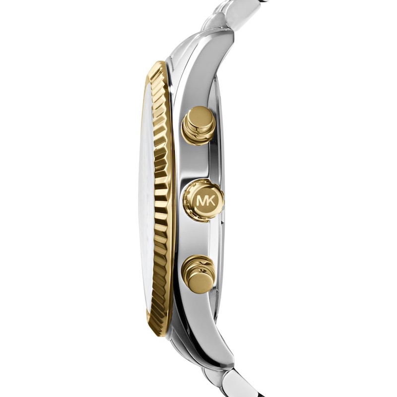 Main Image 3 of Michael Kors Lexington Men's Two Tone Bracelet Watch
