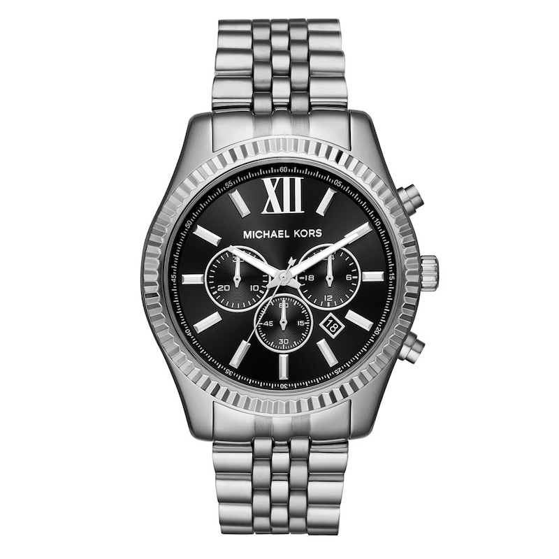 Michael Kors Lexington Men's Stainless Steel Bracelet Watch