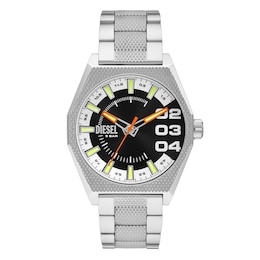Diesel Scraper Men's Stainless Steel Bracelet Watch