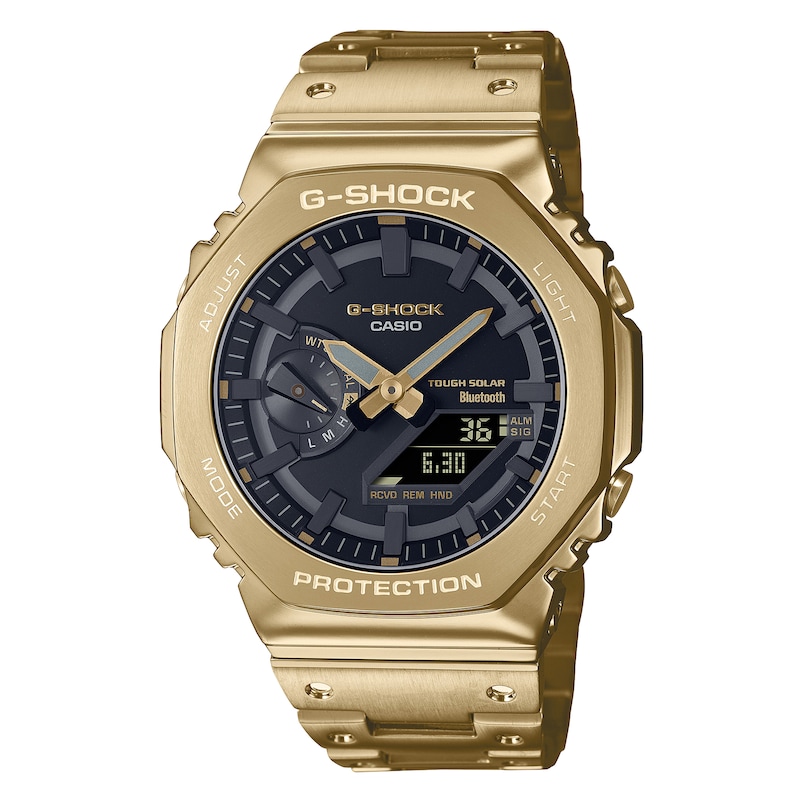 G-Shock GM-B2100GD-9AER Men's Full Metal Gold Tone Bracelet Watch