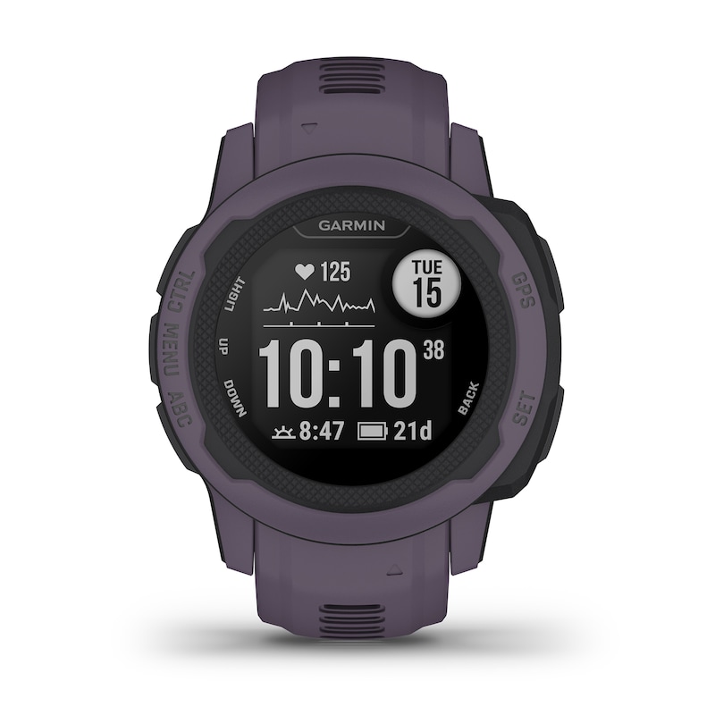 Main Image 7 of Garmin Instinct 2S Deep Orchid Purple Strap Smartwatch