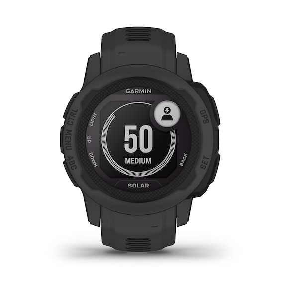 Garmin Instinct 2S Solar Graphite Black Smartwatch